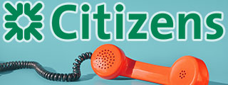Citizens Bank's customer service phone number: 800-922-9999