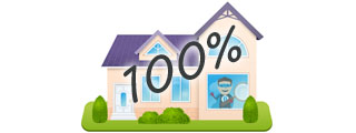 How to obtain 100% of the house value with a mortgage loan?